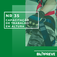 NR 35 – CAPACITAÇÃO DE TRABALHO EM ALTURA
